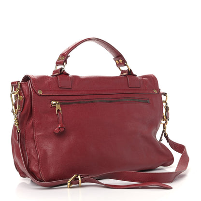 Proenza Schouler Lambskin Medium PS1 Satchel Chianti 2 of 16