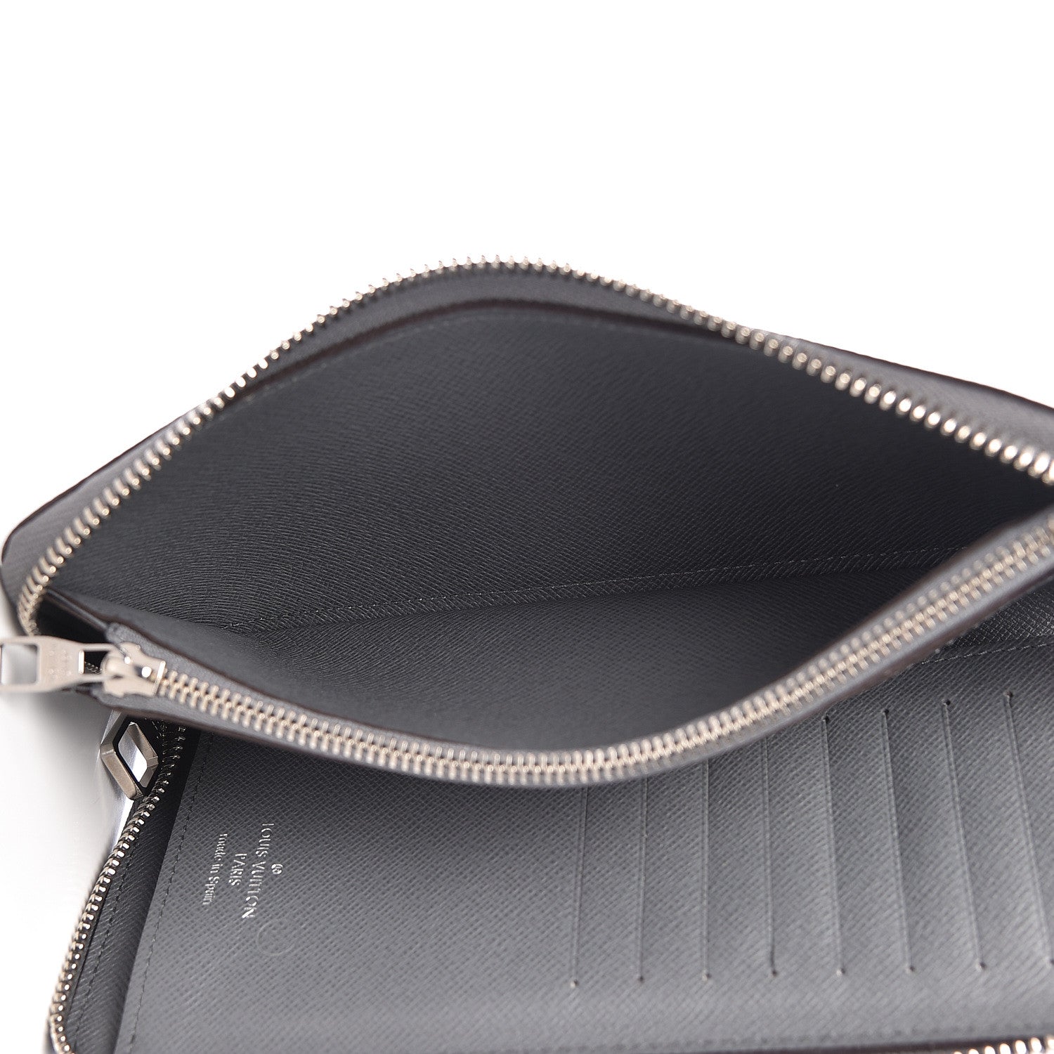Louis Vuitton Taiga Vertical Zippy Wallet Glacier 6 of 12