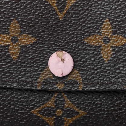 Louis Vuitton Monogram Emilie Wallet Rose Ballerine 11 of 11