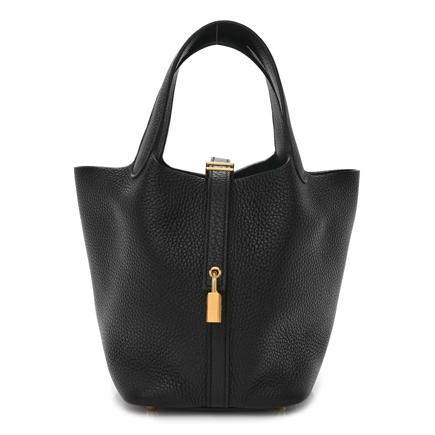 Hermes Taurillon Clemence Picotin Lock 18 PM Black 1 of 10