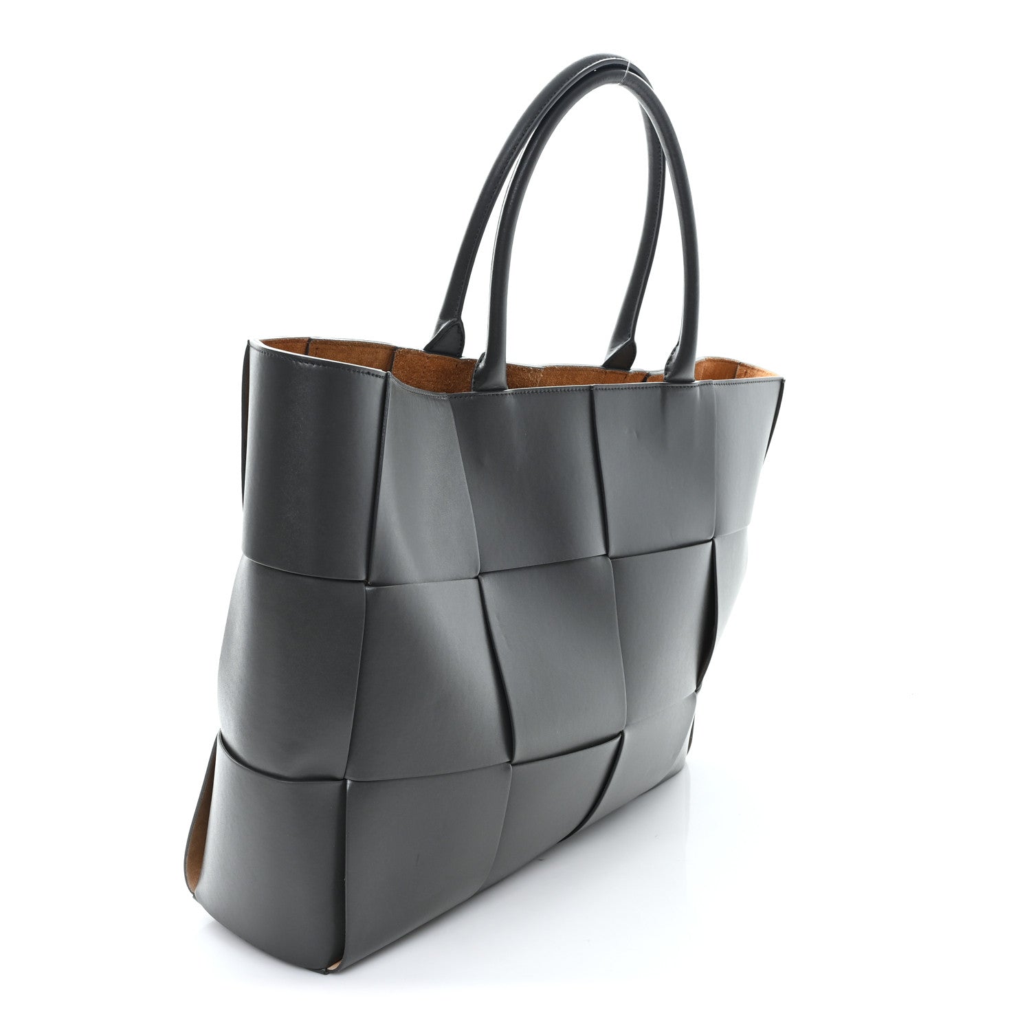 Bottega Veneta Nappa Maxi Intrecciato Large Arco Tote Grey 1859833