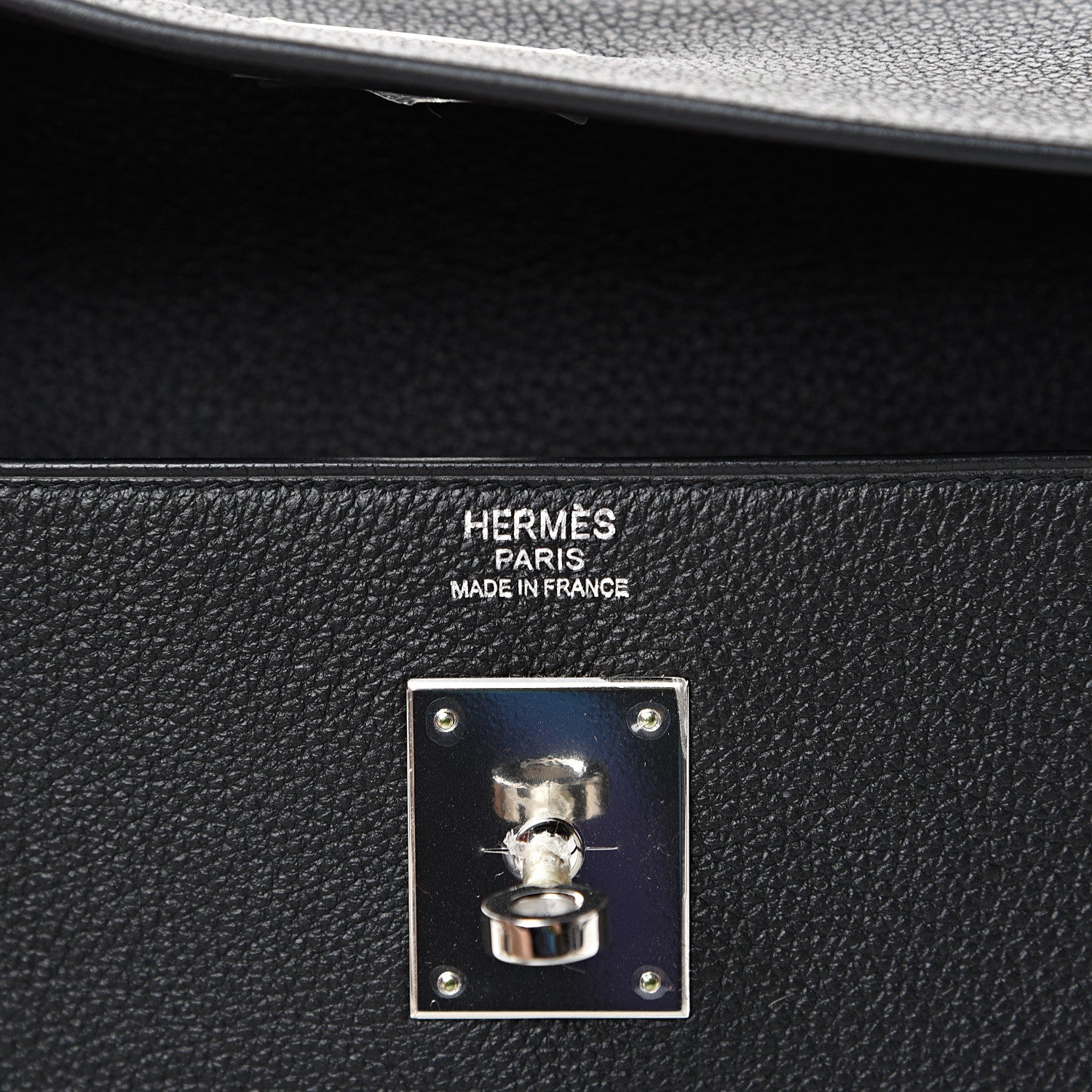 Hermes Togo Kelly Retourne 32 Black 5 of 9
