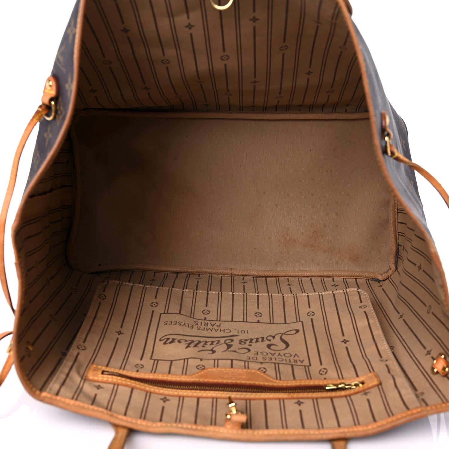 Louis Vuitton Monogram Neverfull GM 5 of 26
