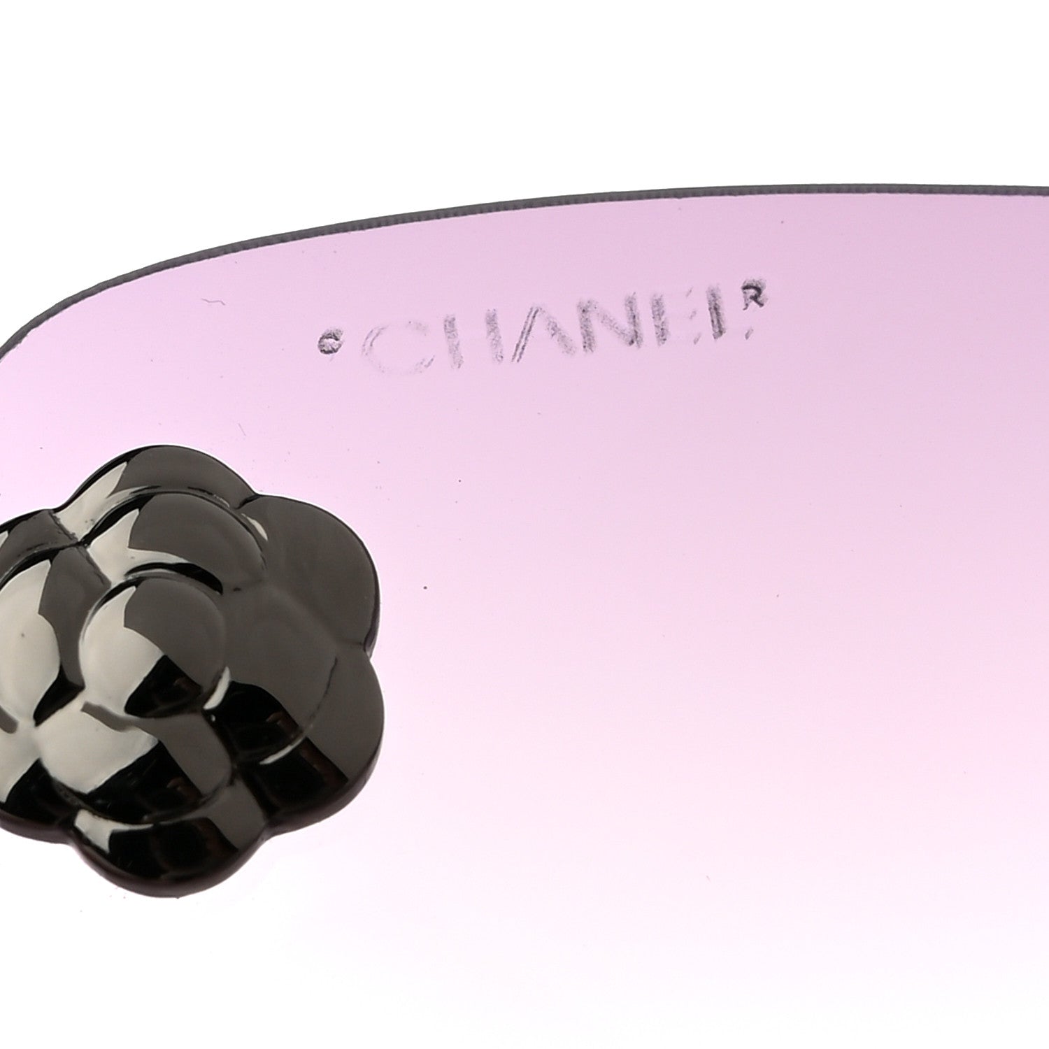 Chanel Metal Rimless Camellia Sunglasses 4086 Grey 7 of 7