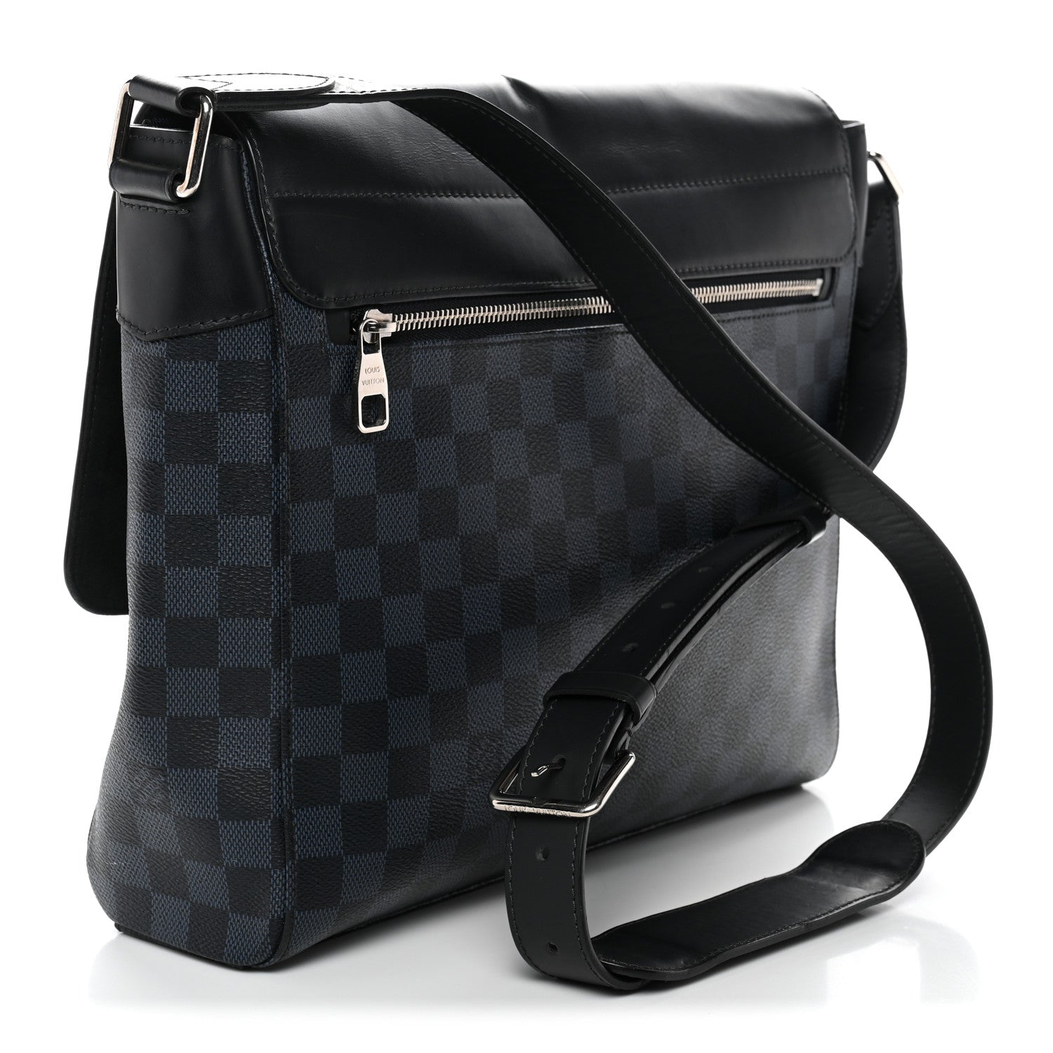 Louis Vuitton Damier Cobalt Newport Messenger MM 3 of 11