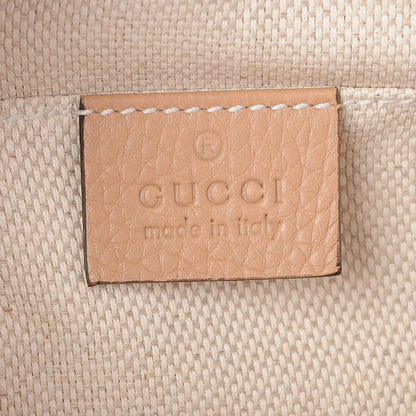 Gucci Pebbled Calfskin Small Soho Disco Bag Rose Beige 6 of 8