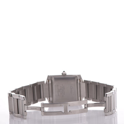 Cartier Stainless Steel 28mm Tank Francaise Automatic Watch 6 of 6