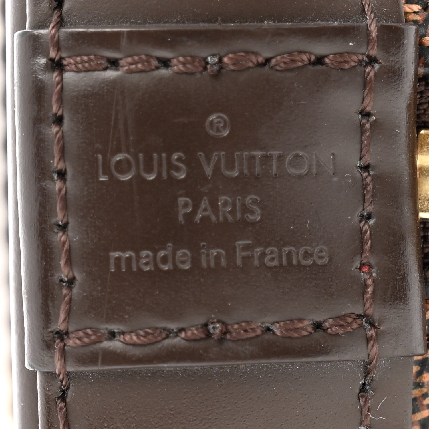 Louis Vuitton Damier Ebene Alma BB 6 of 12