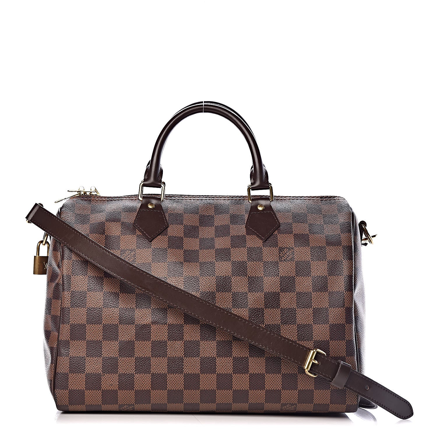 Louis Vuitton Damier Ebene Speedy Bandouliere 30 1 of 11