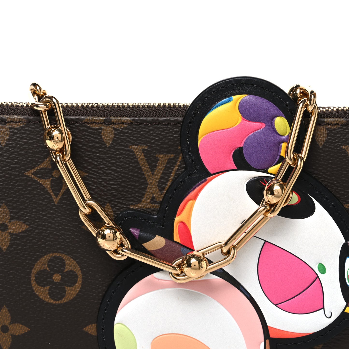 LV X TM Monogram Superflat Panda Pochette Accessories