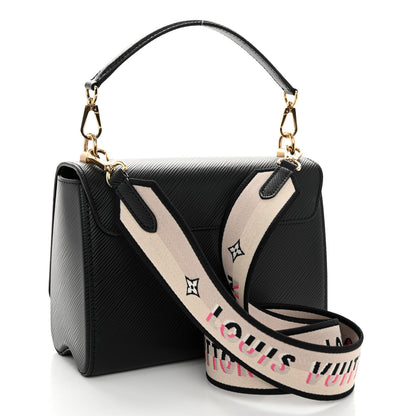 Louis Vuitton Epi Twist Top Handle Shoulder Bag MM Black 4 of 10