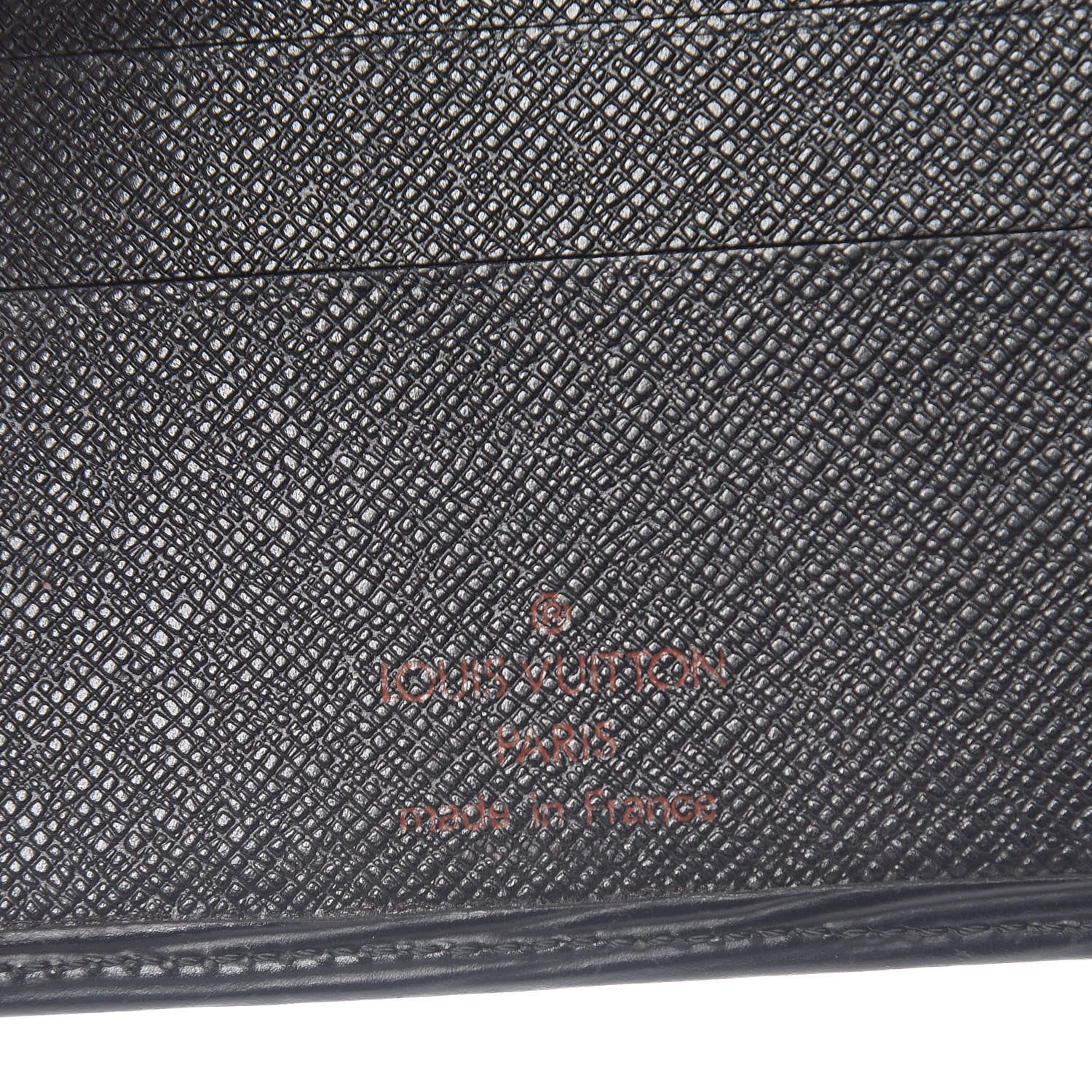 Louis Vuitton Epi Porte-Billets Compact Wallet Black 6 of 7