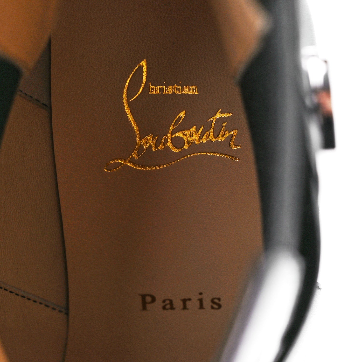 Christian Louboutin Calfskin 70 Chelsea Ankle Boots 40.5 Black 7 of 8