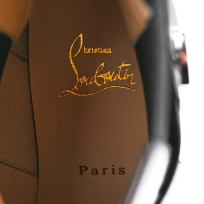 Christian Louboutin Calfskin 70 Chelsea Ankle Boots 40.5 Black 7 of 8