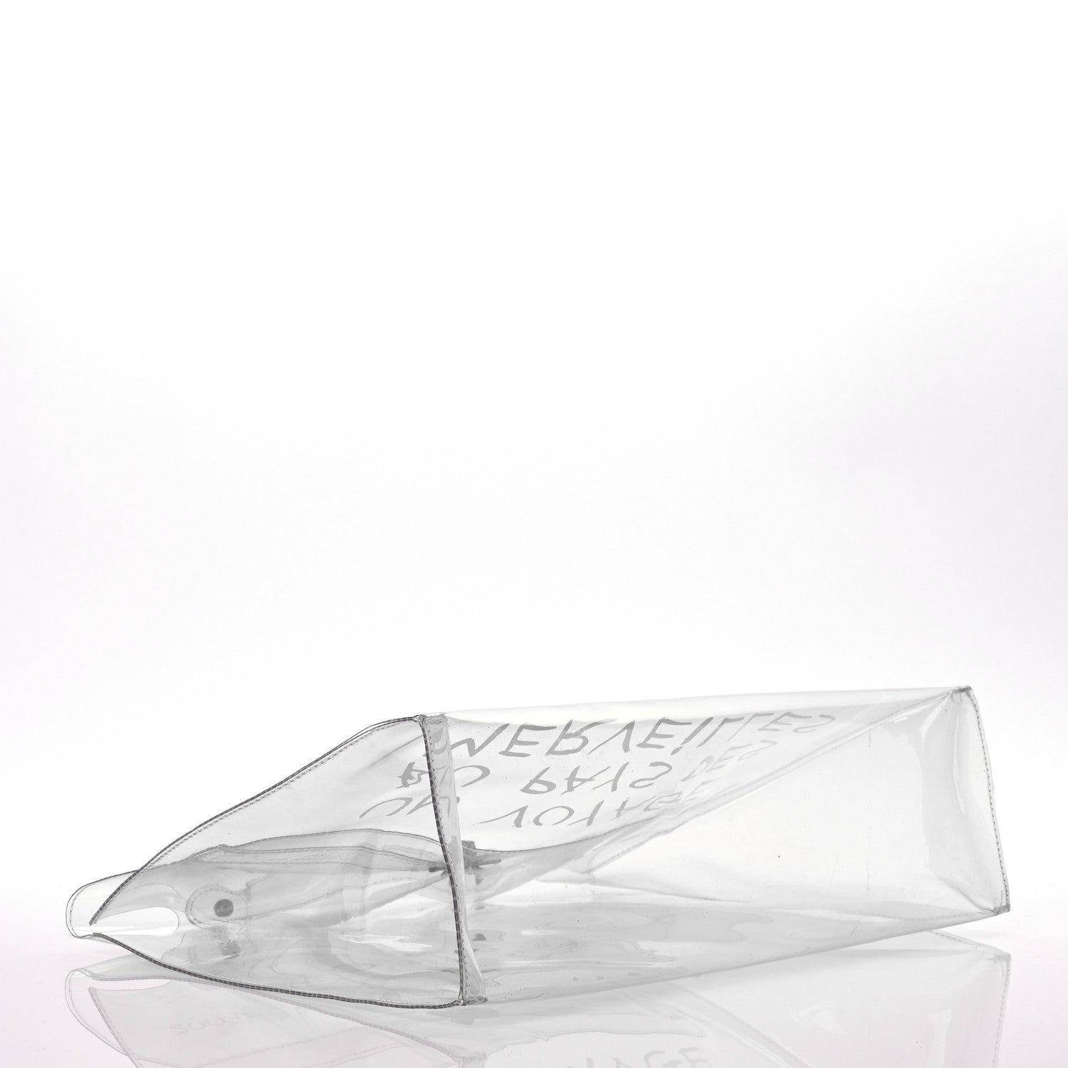 Hermes Vinyl Souvenir De L'Exposition Kelly Transparent 5 of 13