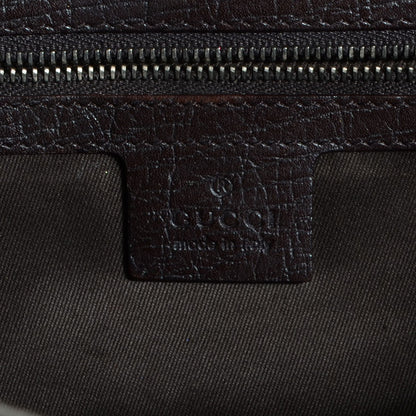 Gucci Monogram Bamboo Bullet Handbag Brown 6 of 7