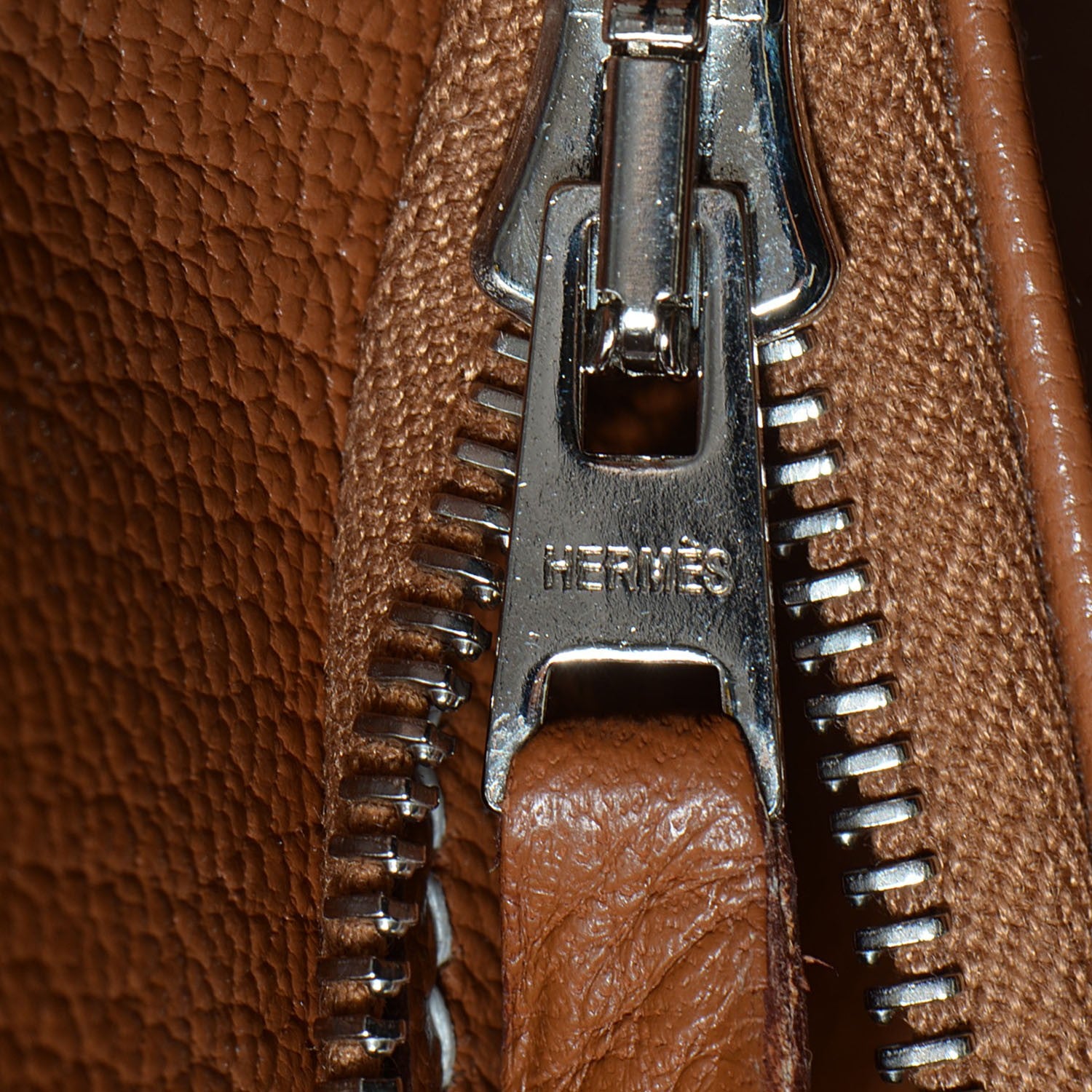 Hermes Taurillon Clemence Jypsiere 34 Gold 16 of 17
