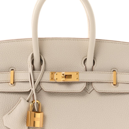 Hermes Togo Birkin 25 Beton 7 of 10