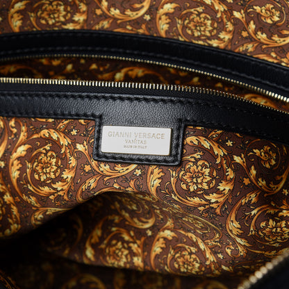 Versace Nappa Barocco Quilted Altea Vanitas Lady Athena Black 9 of 11