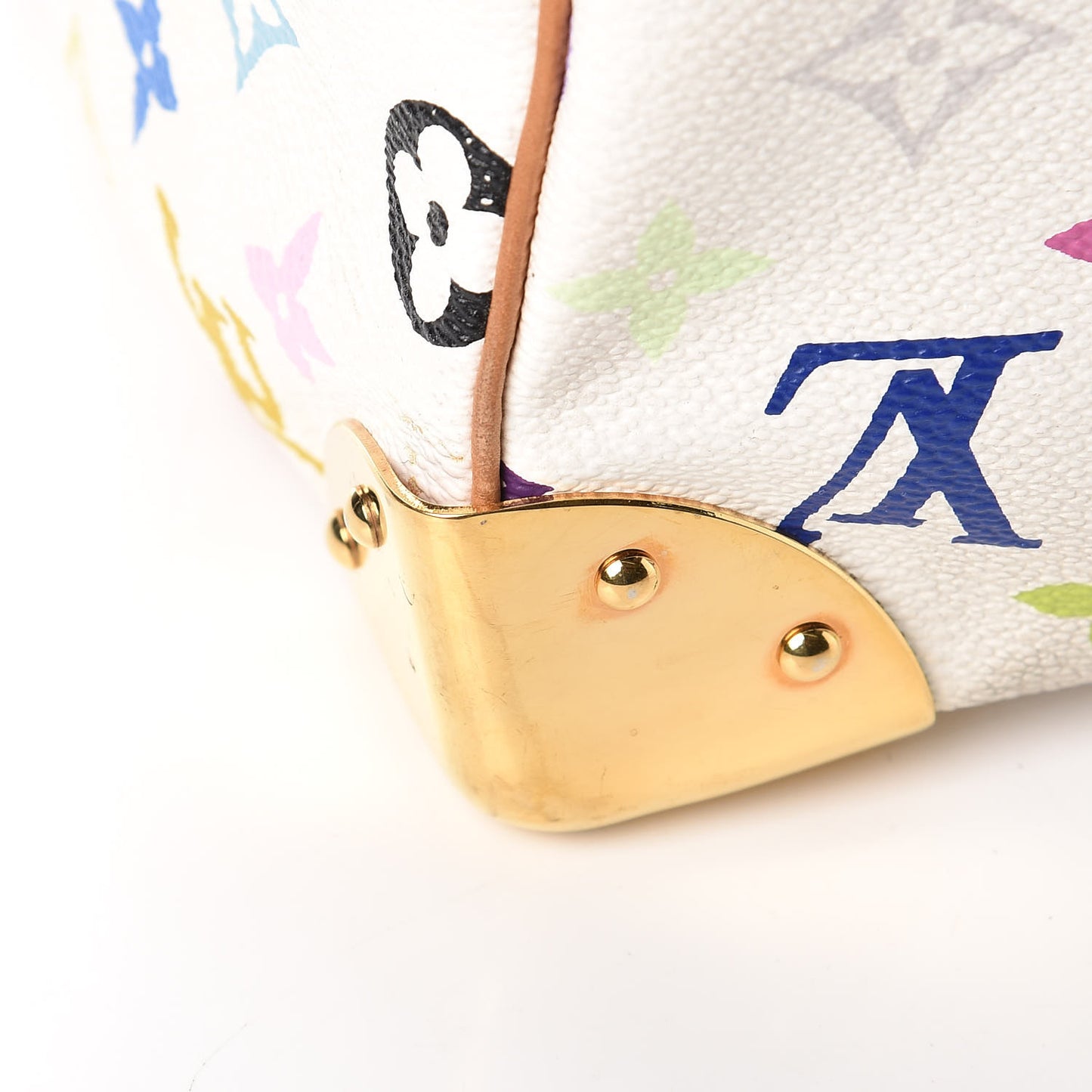 Monogram Multicolor Speedy 30 White