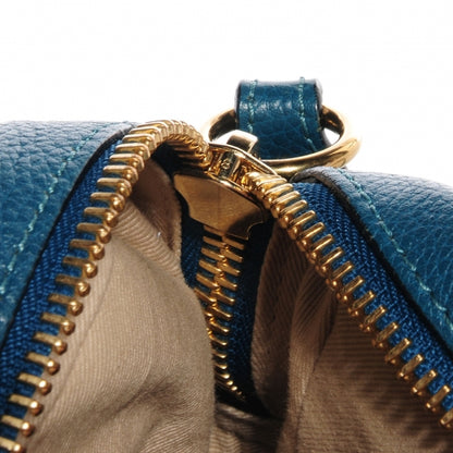 Chloe Calfskin Medium Military Paraty Peacock Blue 6 of 13