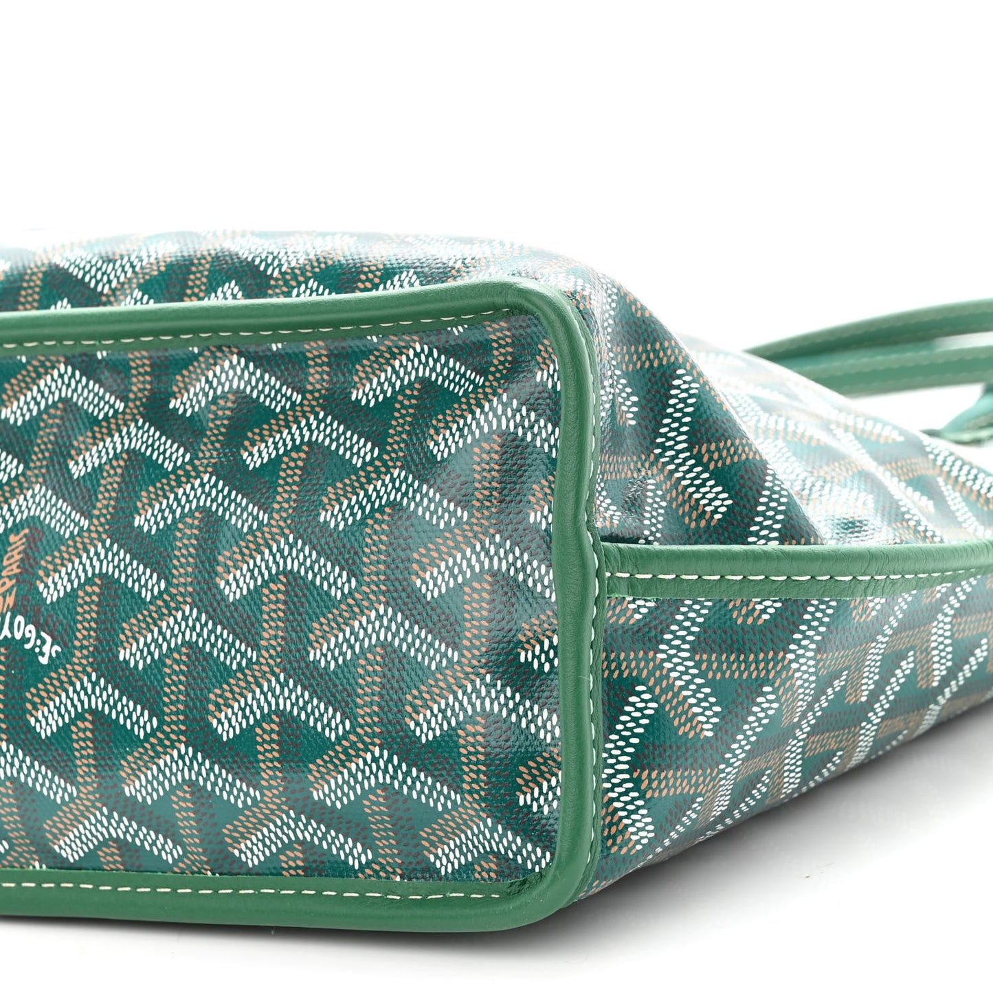 Goyardine Reversible Mini Anjou Green