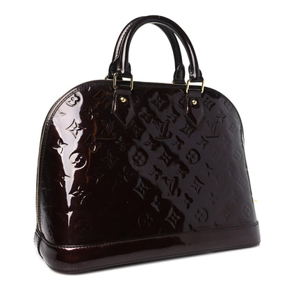 Louis Vuitton Vernis Alma PM Amarante 3 of 8