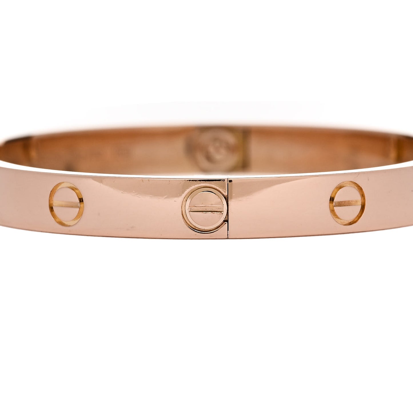18K Pink Gold LOVE Bracelet 17