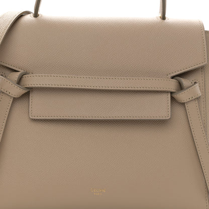 Celine Grained Calfskin Micro Belt Bag Dune 8 of 10