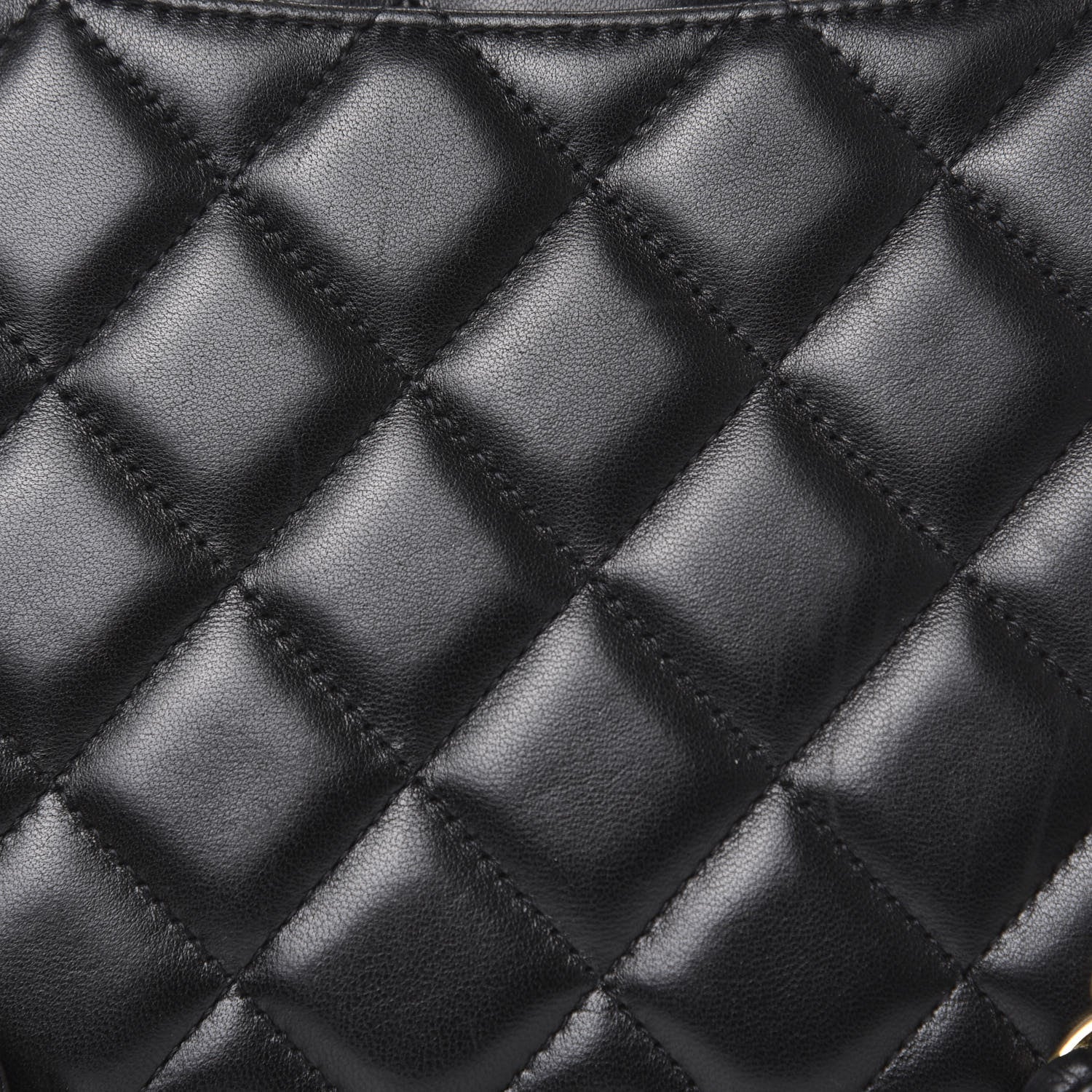 Chanel Lambskin Quilted Jumbo Single Flap Black 12 of 14