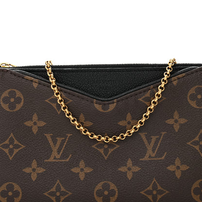 Louis Vuitton Monogram Pallas Clutch Black 9 of 11