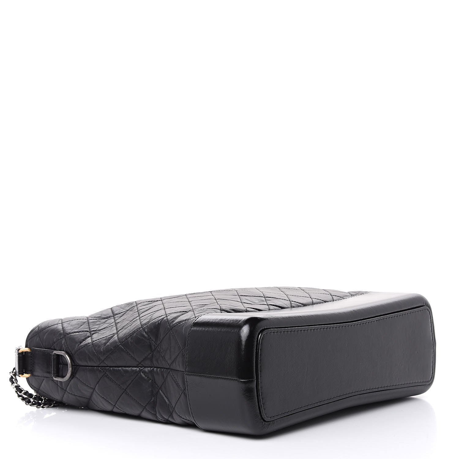 Chanel Aged Calfskin Quilted Maxi Gabrielle Hobo Black 4 of 11