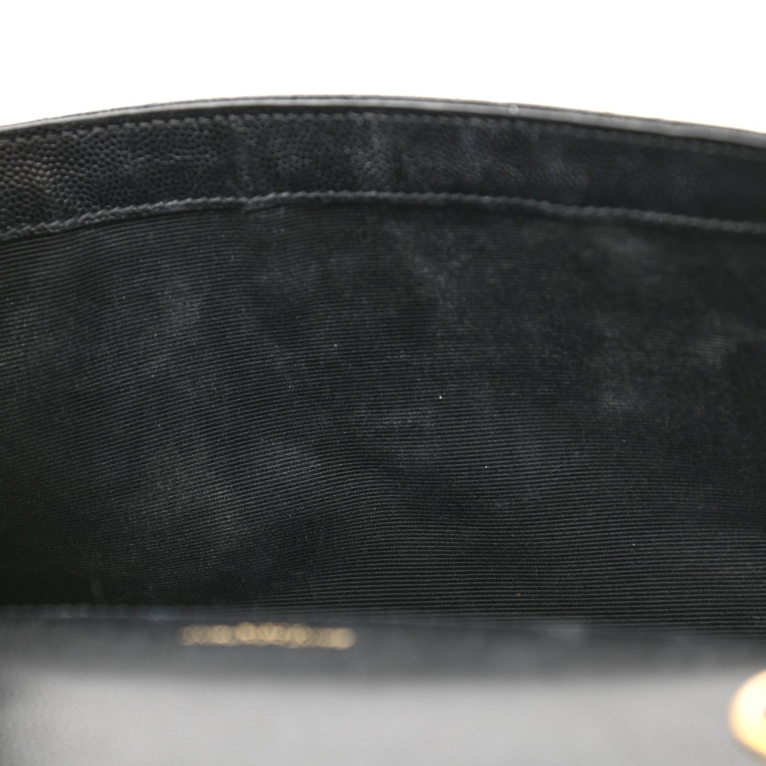 Saint Laurent Grain De Poudre Textured Mixed Matelasse Triquilt Small Monogram Satchel Black 12 of 13