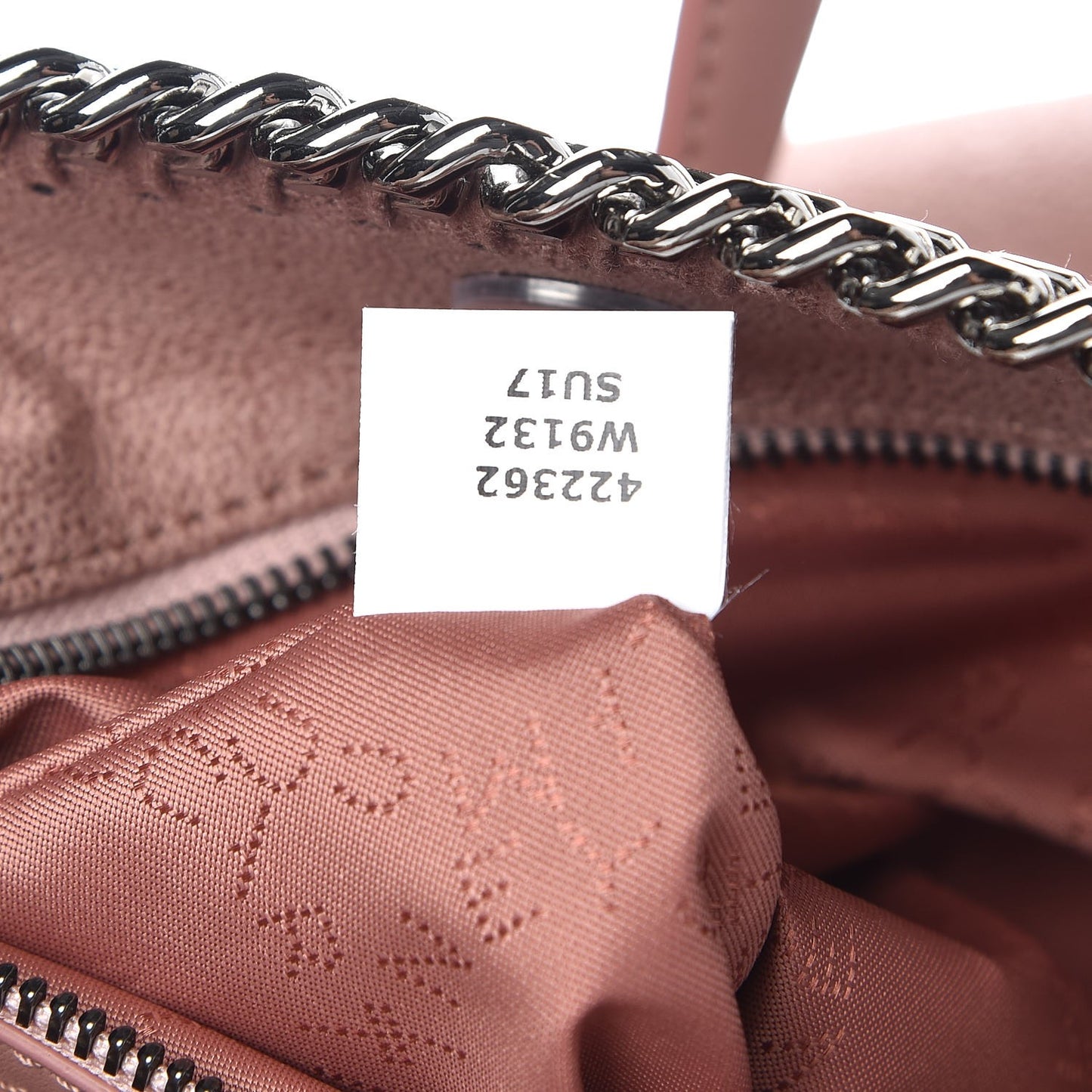 Shaggy Deer Falabella East West Shopper Tote Pink
