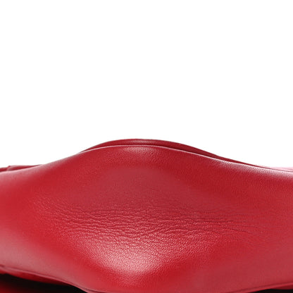 Gucci Calfskin Matelasse Super Mini GG Marmont Shoulder Bag Hibiscus Red 17 of 19