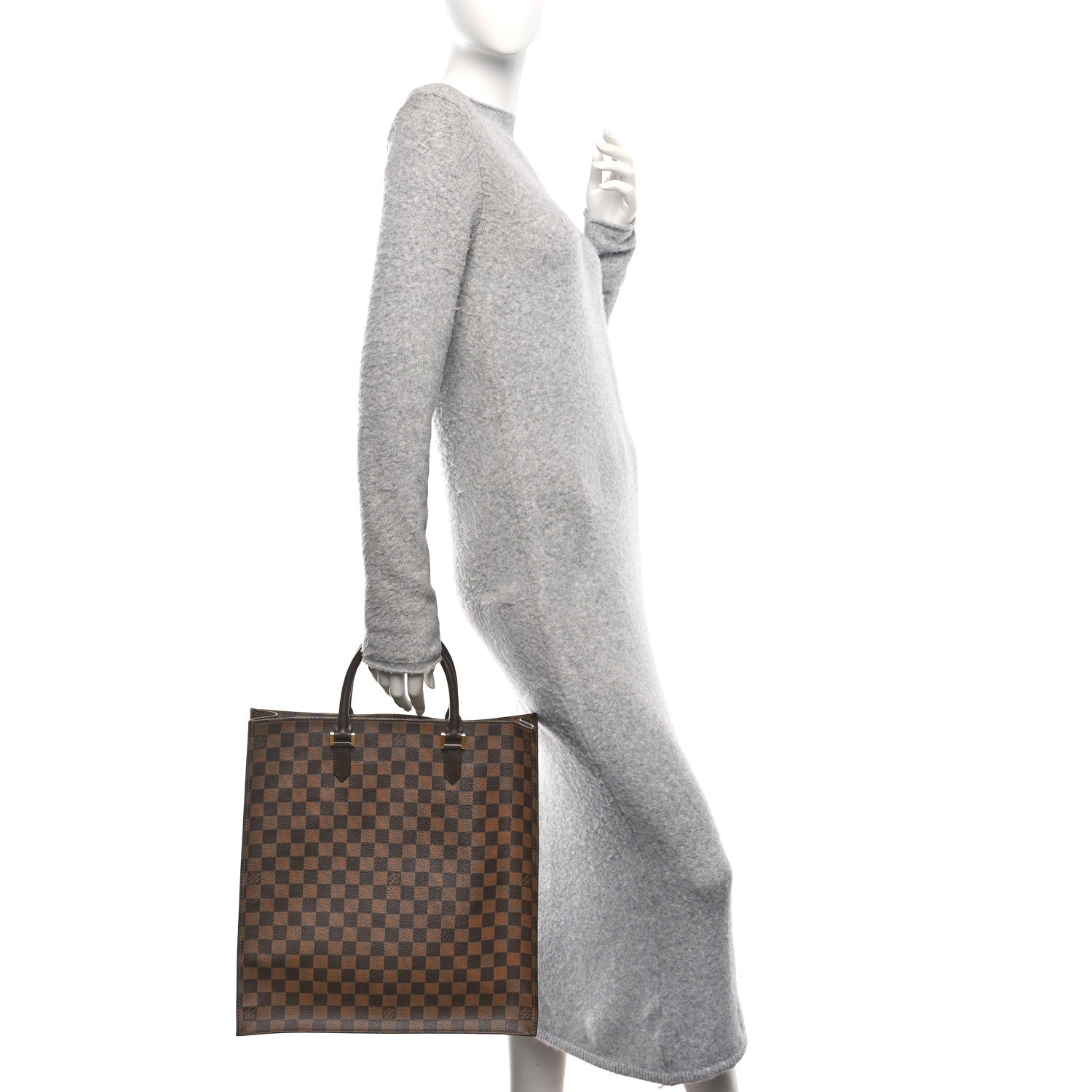 Louis Vuitton Damier Ebene Sac Plat 2 of 10