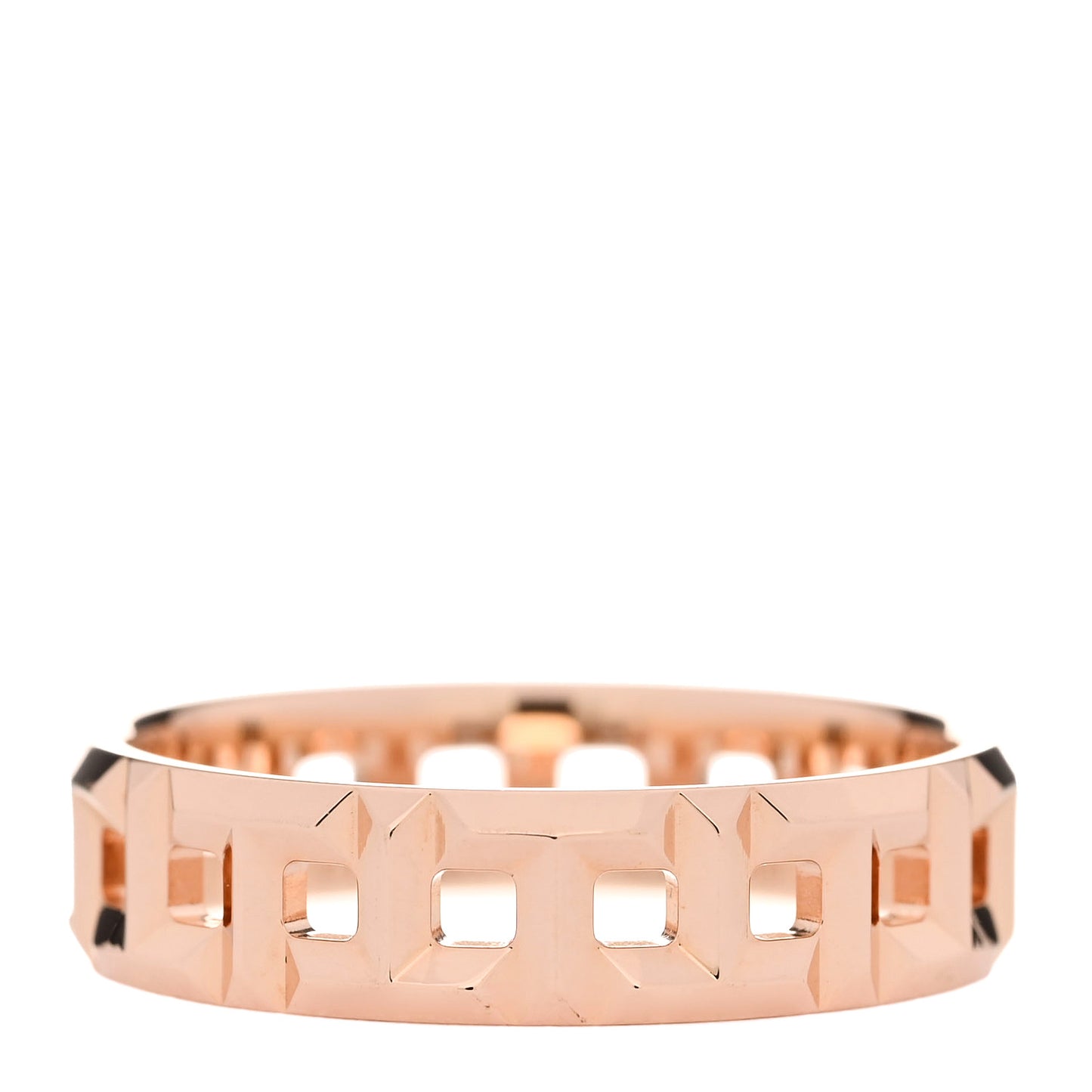 18K Rose Gold Wide T True Ring 62 10