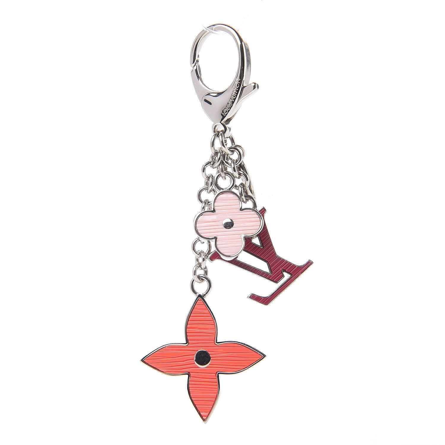 Louis Vuitton Fleur d'Epi Bag Charm BB Pink 1 of 3