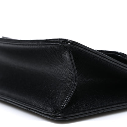 Chanel Caviar Quilted Chain Frame Flap Black 10 of 10
