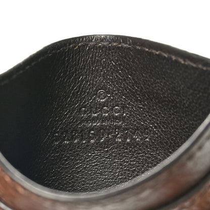 Gucci GG Supreme Monogram Ophidia Card Holder Brown 6 of 6