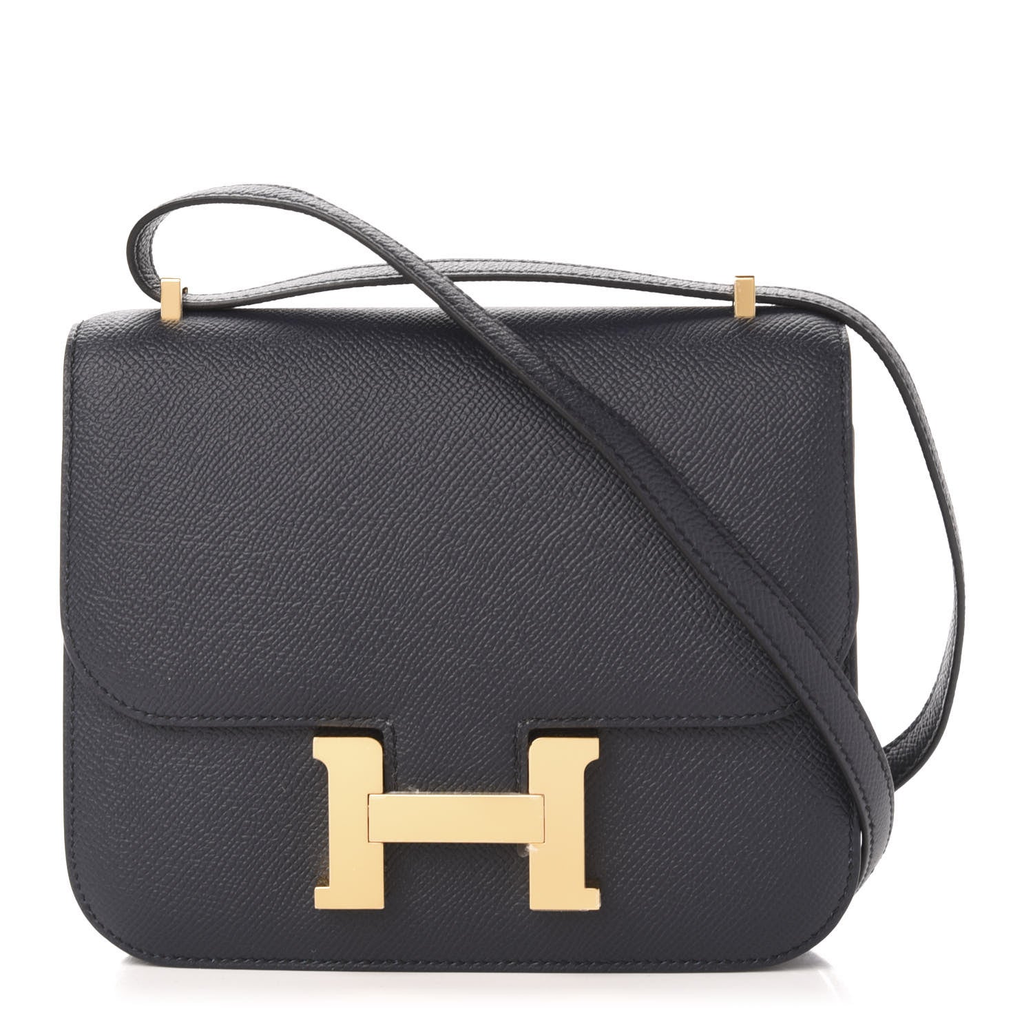 Hermes Epsom Constance 18 Bleu Indigo 1 of 10