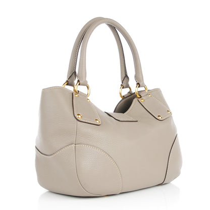 Prada Vitello Daino Shoulder Bag Argilla 3 of 10