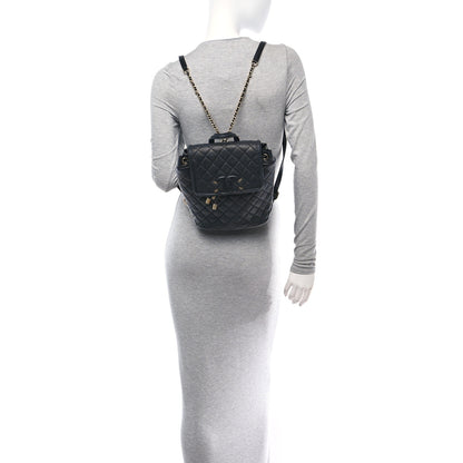 Chanel Caviar Quilted Filigree Backpack Black 2 of 10