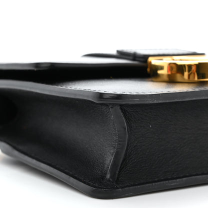 Christian Dior Smooth Calfskin Micro 30 Montaigne Flap Bag Black 9 of 10