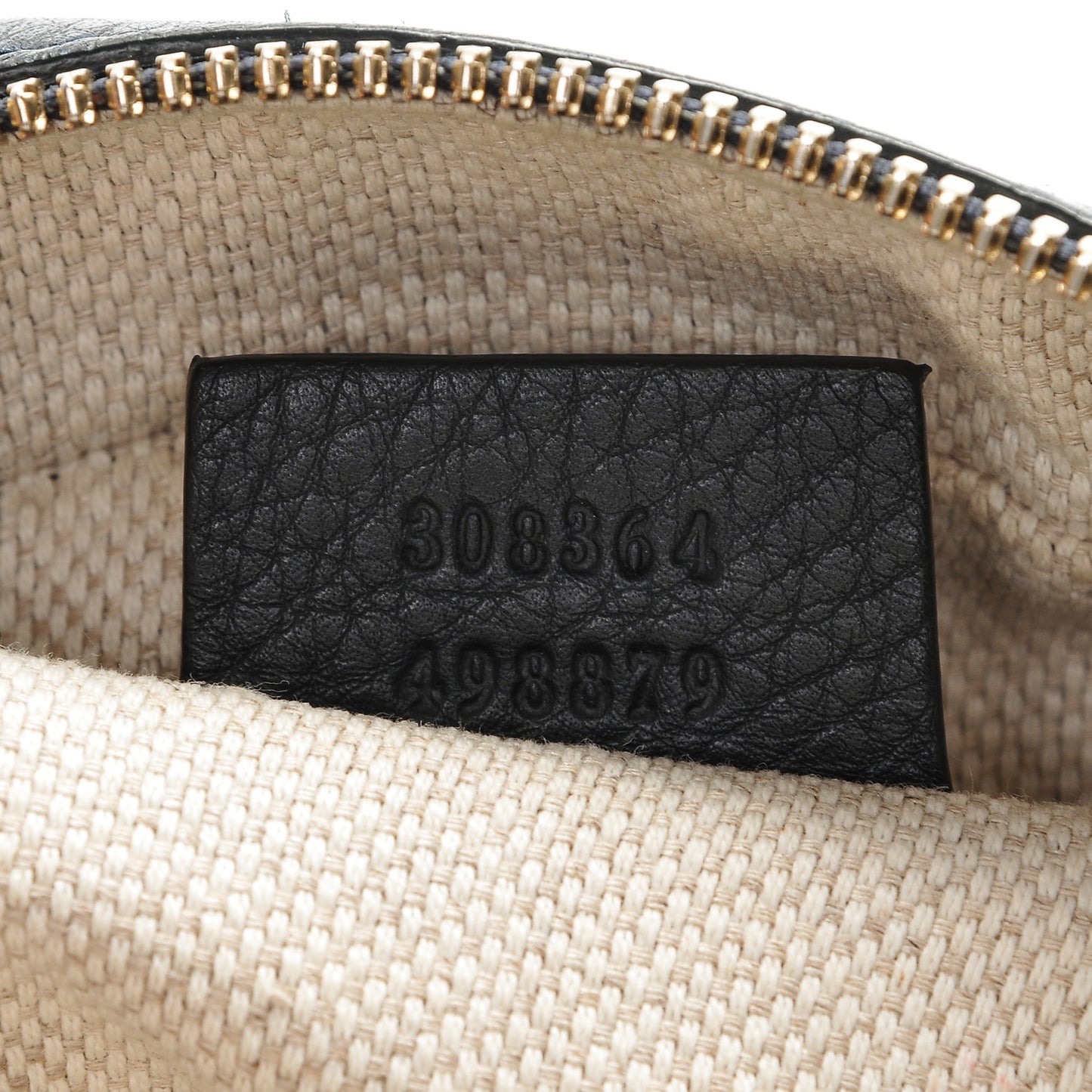 Pebbled Calfskin Small Soho Disco Bag Blue