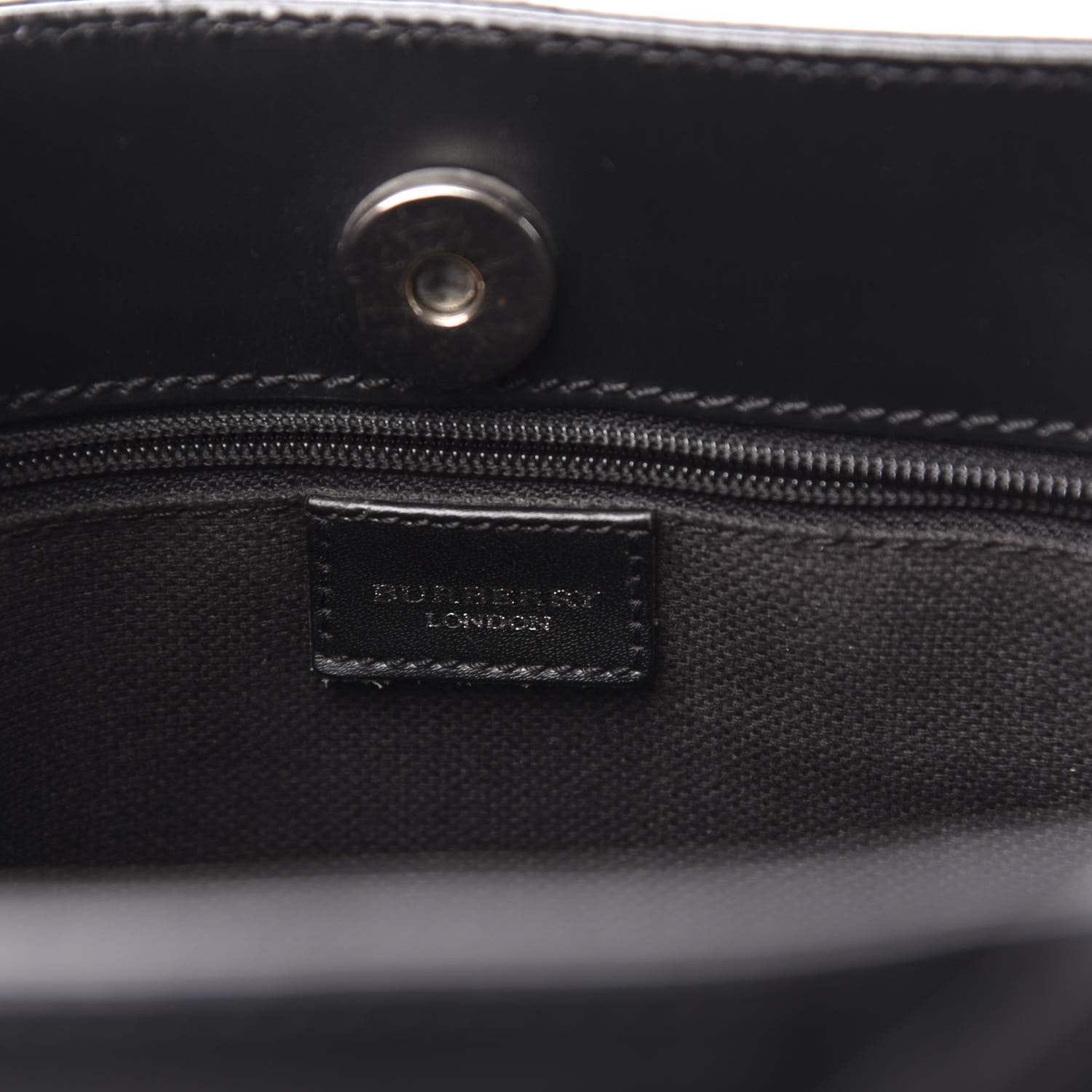 Burberry House Check Shoulder Bag Black 6 of 10