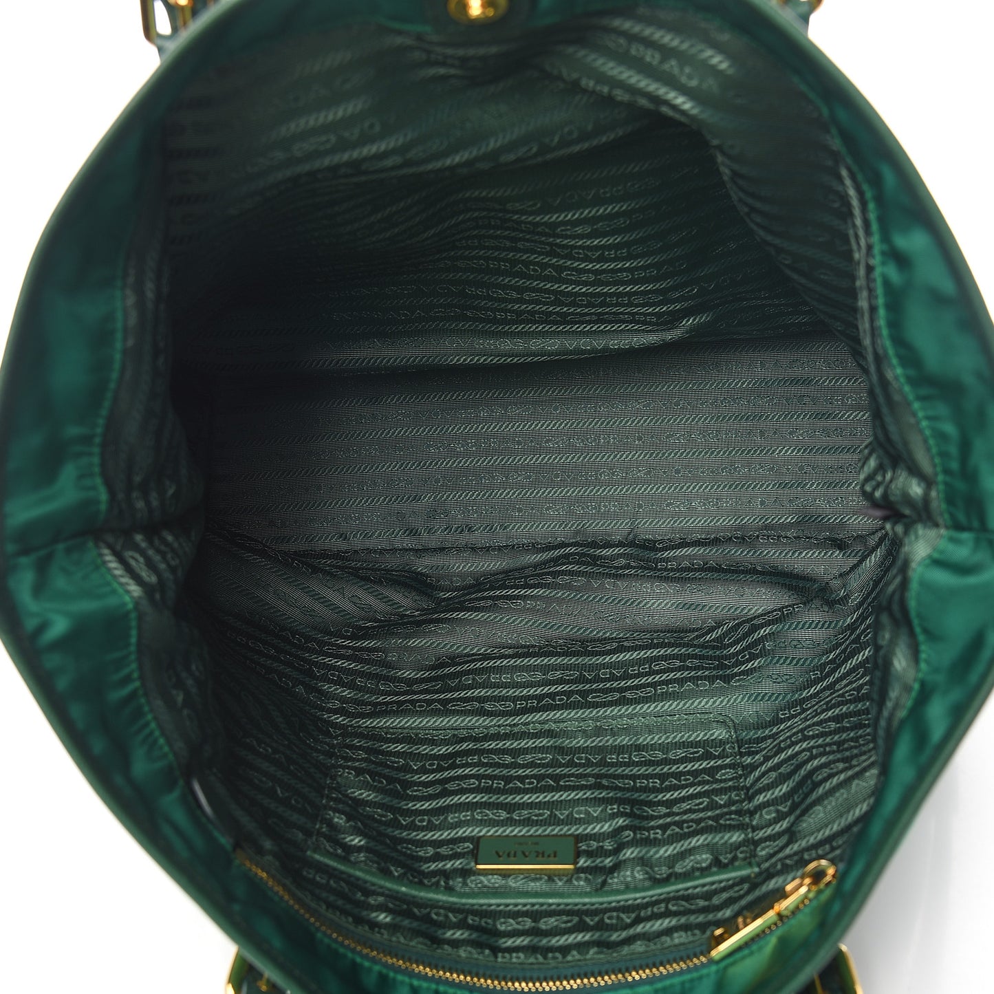 Tessuto Nylon Saffiano Tote Oleandro