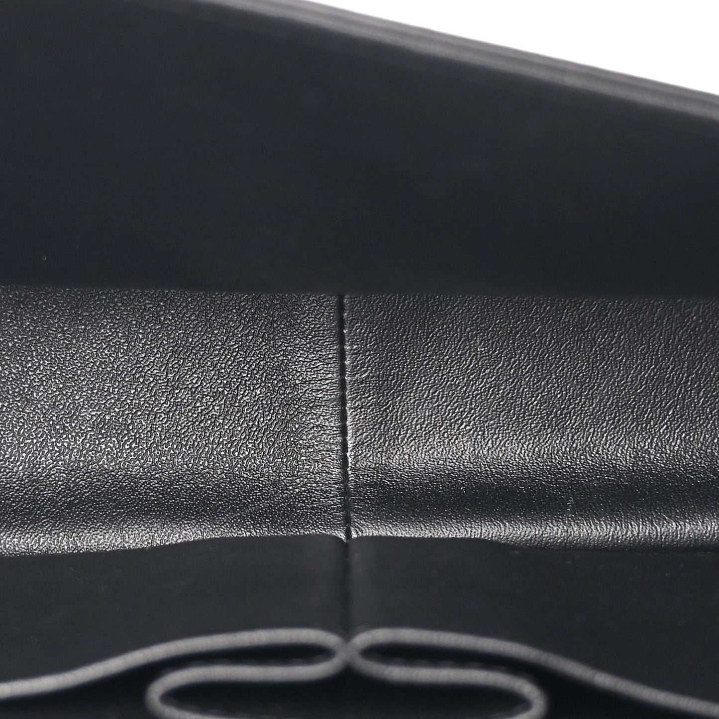 Lambskin Chevron Quilted Jumbo Double Flap So Black