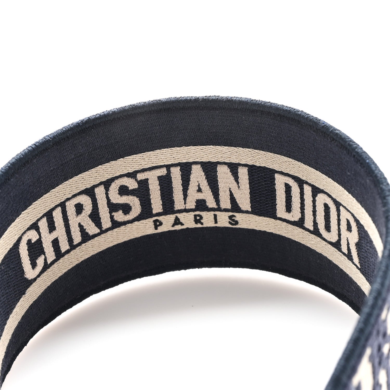 Christian Dior Oblique Headband Blue 1792621 – FASHIONPHILE
