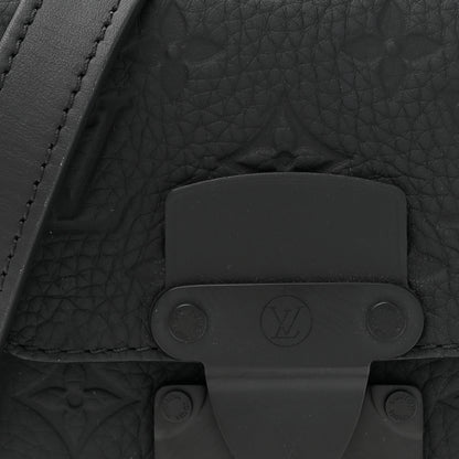 Louis Vuitton Taurillon Monogram S Lock Wearable Wallet Black 8 of 10